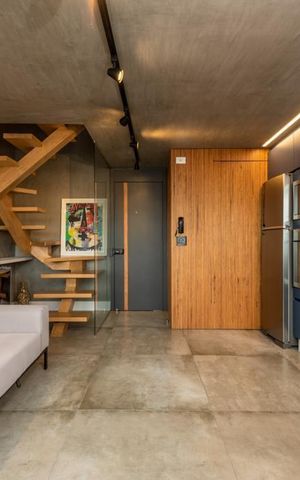 Apartamento para alugar com 50m², 1 quarto e 1 vaga Apartamento para alugar com 50m², 1 quarto e 1 vagaSala