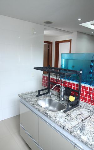 Apartamento à venda com 45m², 2 quartos e 1 vagaCozinha e Área de Serviço