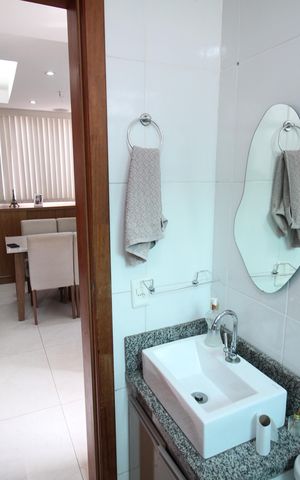 Apartamento à venda com 45m², 2 quartos e 1 vagaBanheiro