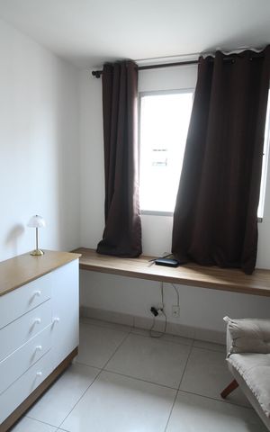 Apartamento à venda com 45m², 2 quartos e 1 vagaQuarto 2