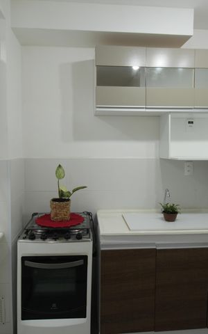 Apartamento para alugar com 42m², 2 quartos e 1 vagaCozinha e Área de Serviço