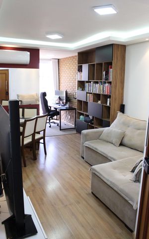 Apartamento à venda com 132m², 3 quartos e 2 vagas Apartamento à venda com 132m², 3 quartos e 2 vagasSala