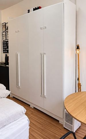 Studio para alugar com 34m², 1 quarto e sem vaga Studio para alugar com 34m², 1 quarto e sem vagaDormitório