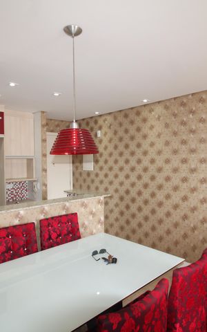 Apartamento à venda com 56m², 2 quartos e 2 vagasSala / Cozinha