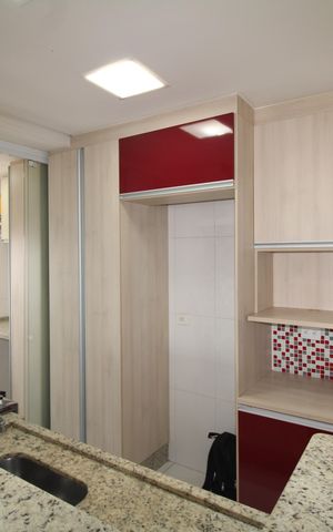Apartamento à venda com 56m², 2 quartos e 2 vagasSala / Cozinha
