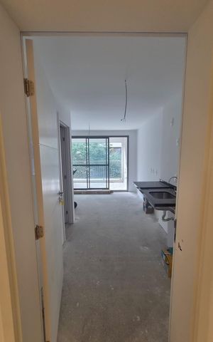 Apartamento à venda com 26m², 1 quarto e sem vaga Apartamento à venda com 26m², 1 quarto e sem vagaSala/Quarto