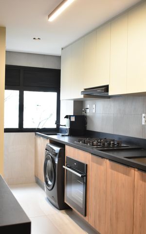 Apartamento à venda com 63m², 2 quartos e 2 vagasCozinha