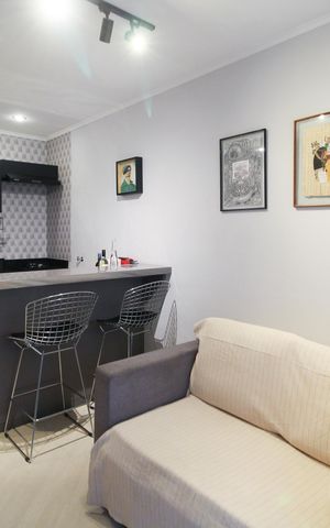 Apartamento para alugar com 38m², 1 quarto e 1 vaga Apartamento para alugar com 38m², 1 quarto e 1 vagaSala