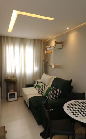 Apartamento à venda com 35m², 1 quarto e sem vagaSala