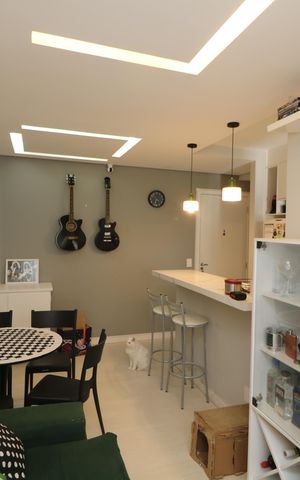 Apartamento à venda com 35m², 1 quarto e sem vagaSala