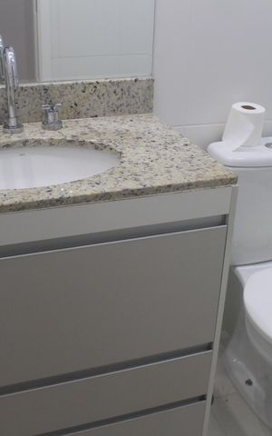 Apartamento para alugar com 72m², 2 quartos e 1 vagaBanheiro Social