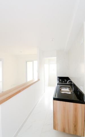 Apartamento para alugar com 52m², 2 quartos e 1 vagaCozinha Americada 