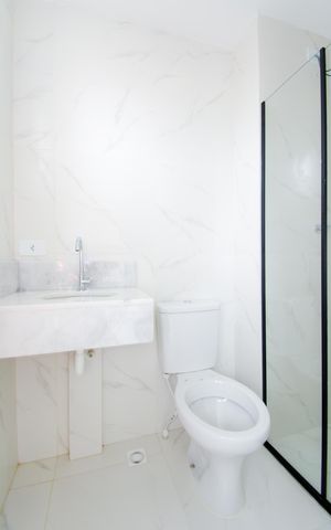Apartamento para alugar com 52m², 2 quartos e 1 vagaBanheiro da Suíte 