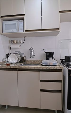 Apartamento à venda com 32m², 1 quarto e sem vagaCozinha
