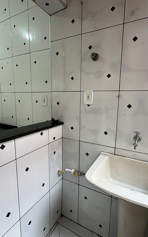 Apartamento para alugar com 44m², 1 quarto e 1 vaga Apartamento para alugar com 44m², 1 quarto e 1 vagaCozinha e Área de Serviço