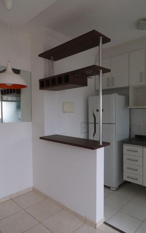 Apartamento para alugar com 47m², 2 quartos e 1 vagaCozinha 