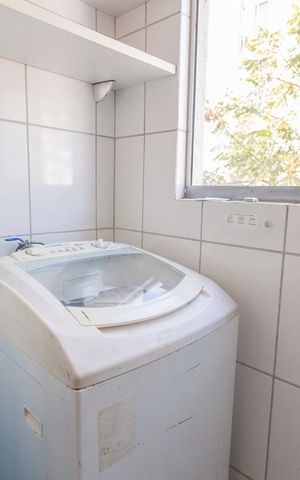 Apartamento para alugar com 54m², 2 quartos e 1 vaga Apartamento para alugar com 54m², 2 quartos e 1 vagaÁrea de serviço