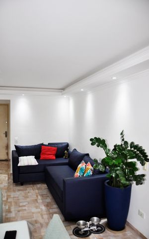 Apartamento para alugar com 67m², 2 quartos e 1 vaga Apartamento para alugar com 67m², 2 quartos e 1 vagaDetalhe - Sala e Sala de Jantar