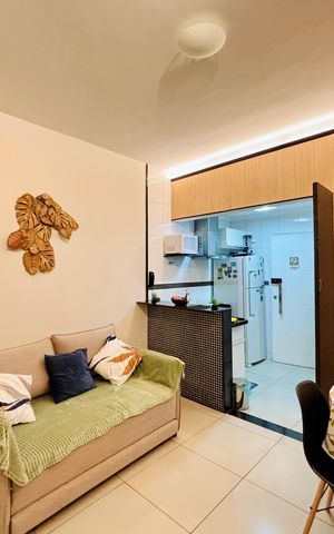 Apartamento à venda com 37m², 1 quarto e sem vaga