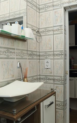 Casa à venda com 135m², 2 quartos e 2 vagasBanheiro 2