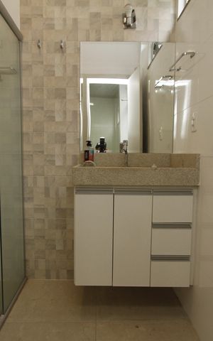 Apartamento para alugar com 79m², 3 quartos e 1 vagaBanheiro 2