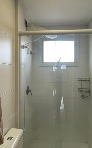 Apartamento para alugar com 95m², 3 quartos e 1 vaga Apartamento para alugar com 95m², 3 quartos e 1 vagaBanheiro da Suíte