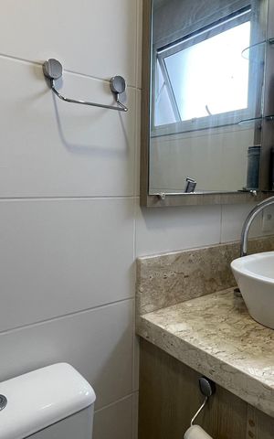Apartamento para alugar com 95m², 3 quartos e 1 vaga Apartamento para alugar com 95m², 3 quartos e 1 vagaBanheiro do Quarto 3