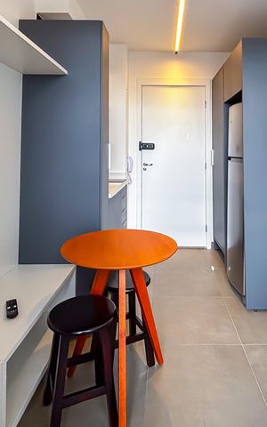 Apartamento à venda com 24m², 1 quarto e sem vaga