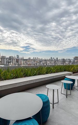 Apartamento à venda com 24m², 1 quarto e sem vaga