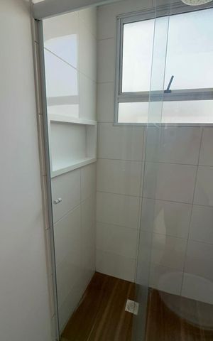 Apartamento à venda com 46m², 2 quartos e 1 vaga Apartamento à venda com 46m², 2 quartos e 1 vagaBanheiro