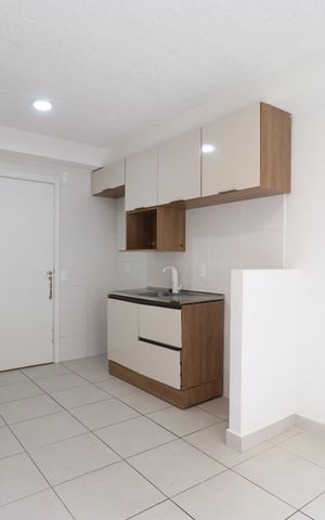 Apartamento à venda com 35m², 2 quartos e sem vagaSala/Cozinha/Área de serviço 