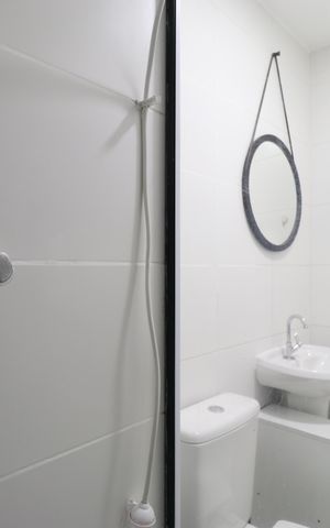 Apartamento à venda com 35m², 2 quartos e sem vagaBanheiro 