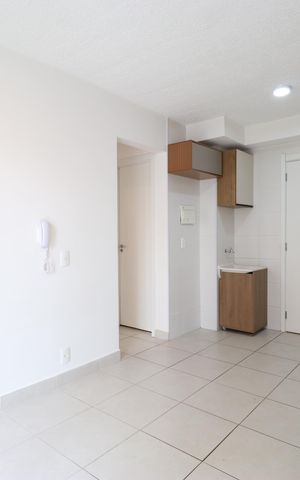 Apartamento à venda com 35m², 2 quartos e sem vagaSala/Cozinha/Área de serviço 