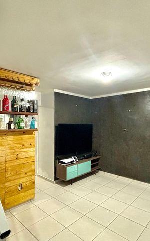 Casa para alugar com 88m², 2 quartos e 2 vagas Casa para alugar com 88m², 2 quartos e 2 vagasSala