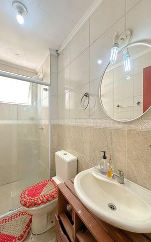 Apartamento para alugar com 58m², 2 quartos e 1 vagaBanheiro