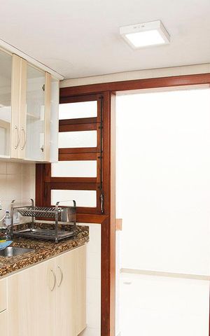 Casa de condomínio para alugar com 230m², 3 quartos e 2 vagasCozinha