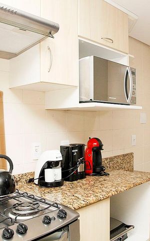 Casa de condomínio para alugar com 230m², 3 quartos e 2 vagasCozinha