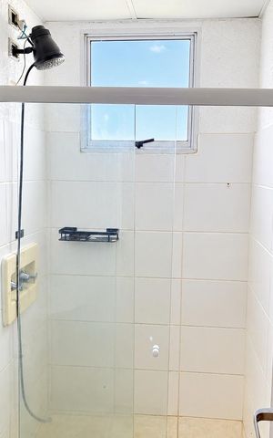 Apartamento para alugar com 52m², 2 quartos e 1 vaga Apartamento para alugar com 52m², 2 quartos e 1 vagaBanheiro social