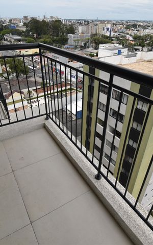 Studio à venda com 28m², 1 quarto e sem vagaVaranda