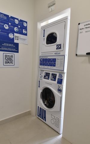 Studio à venda com 28m², 1 quarto e sem vagaÁrea comum - Lavanderia