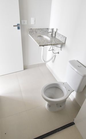Studio à venda com 28m², 1 quarto e sem vagaBanheiro da Suíte