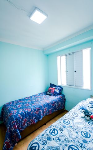 Apartamento à venda com 83m², 3 quartos e 1 vagaQuarto 2 