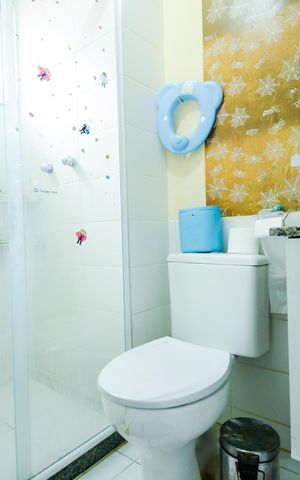 Apartamento à venda com 83m², 3 quartos e 1 vagaBanheiro da Suíte 