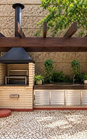 Apartamento à venda com 46m², 1 quarto e 1 vaga Apartamento à venda com 46m², 1 quarto e 1 vagaChurrasqueira