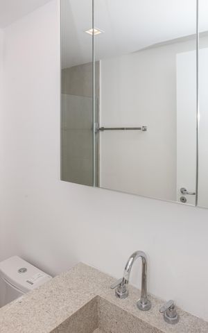 Apartamento para alugar com 40m², 1 quarto e sem vaga Apartamento para alugar com 40m², 1 quarto e sem vagaBanheiro