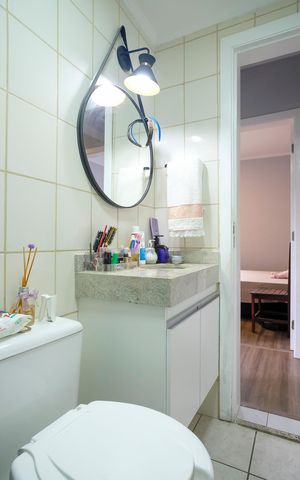Apartamento à venda com 69m², 3 quartos e 1 vagaBanheiro