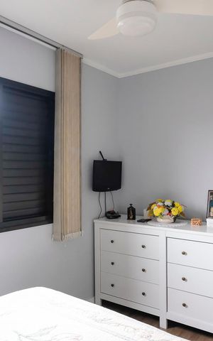 Apartamento à venda com 69m², 3 quartos e 1 vagaQuarto 2