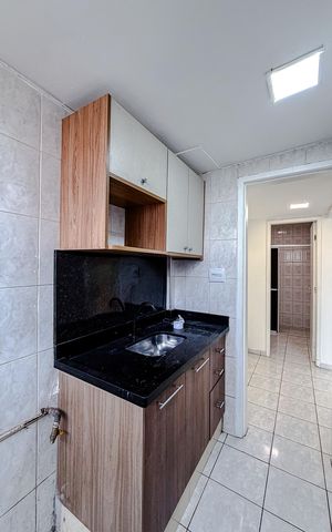 Apartamento à venda com 35m², 1 quarto e sem vaga Apartamento à venda com 35m², 1 quarto e sem vagaCozinha e Área de Serviço