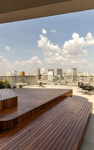Apartamento para alugar com 43m², 1 quarto e sem vagaDeck
