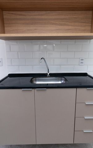 Apartamento para alugar com 26m², 1 quarto e sem vaga Apartamento para alugar com 26m², 1 quarto e sem vagaCozinha